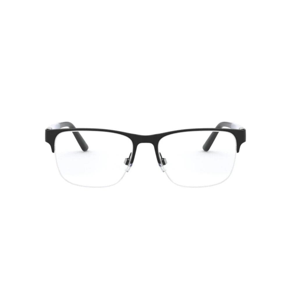 Polo Ralph Lauren Men`s 1196 Eyewear Frames-9003 Shiny Black/blue- 53-17-145