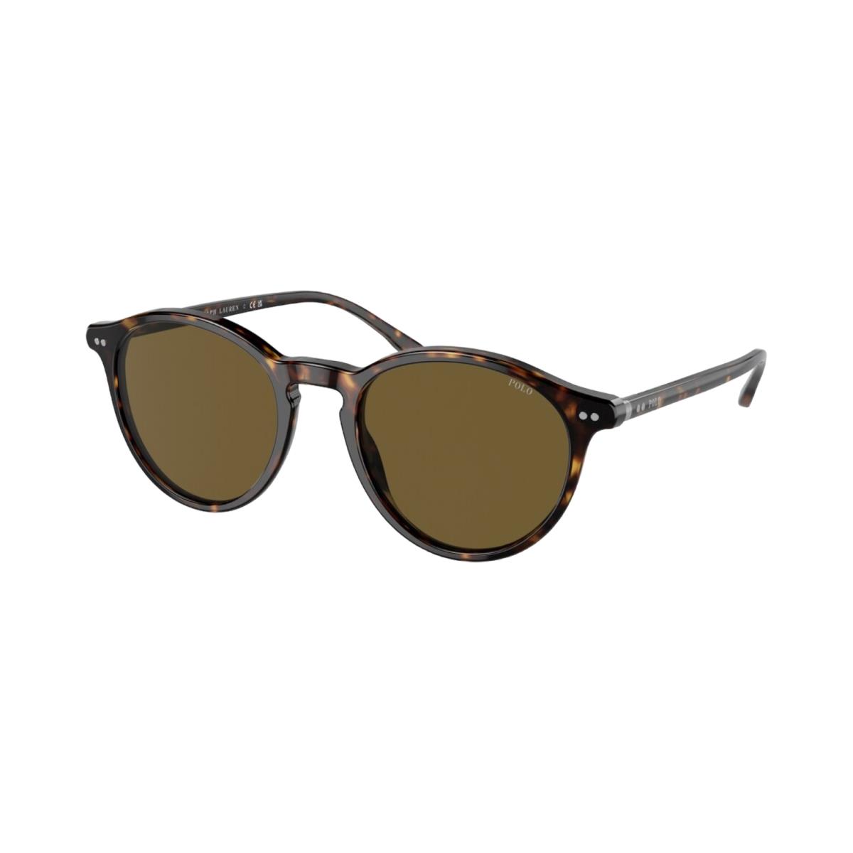Polo Ralph Lauren Sunglasses PH4193 - Shiny Dark Havana Frame Olive Green Lens