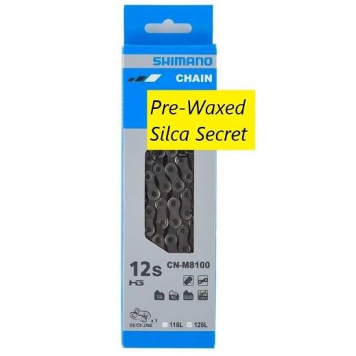 Shimano Ultegra XT M8100 Chain 12 Speed - Silca Waxed