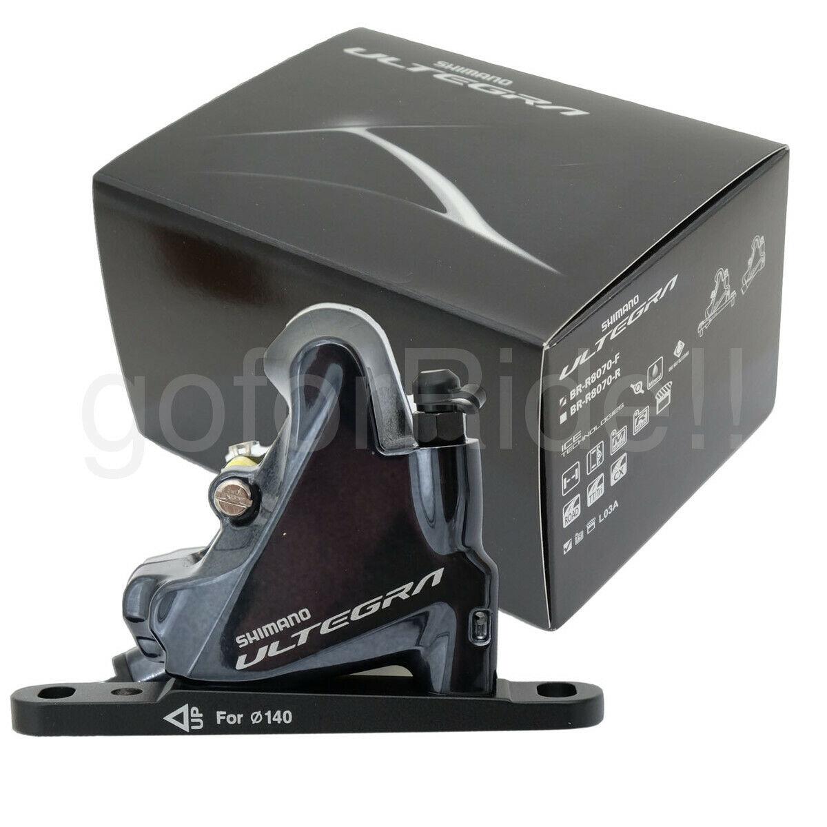 Shimano Ultegra BR-R8070-F Hydraulic Disc Brake Caliper Flat Mount Road -front