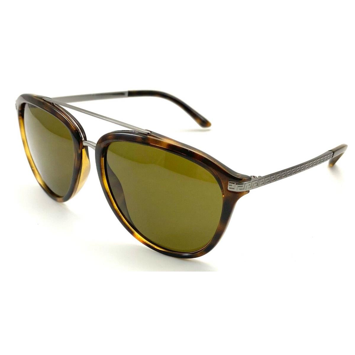 Versace VE4299 108/73 Havana and Gray Sunglasses W/case 58-17 140