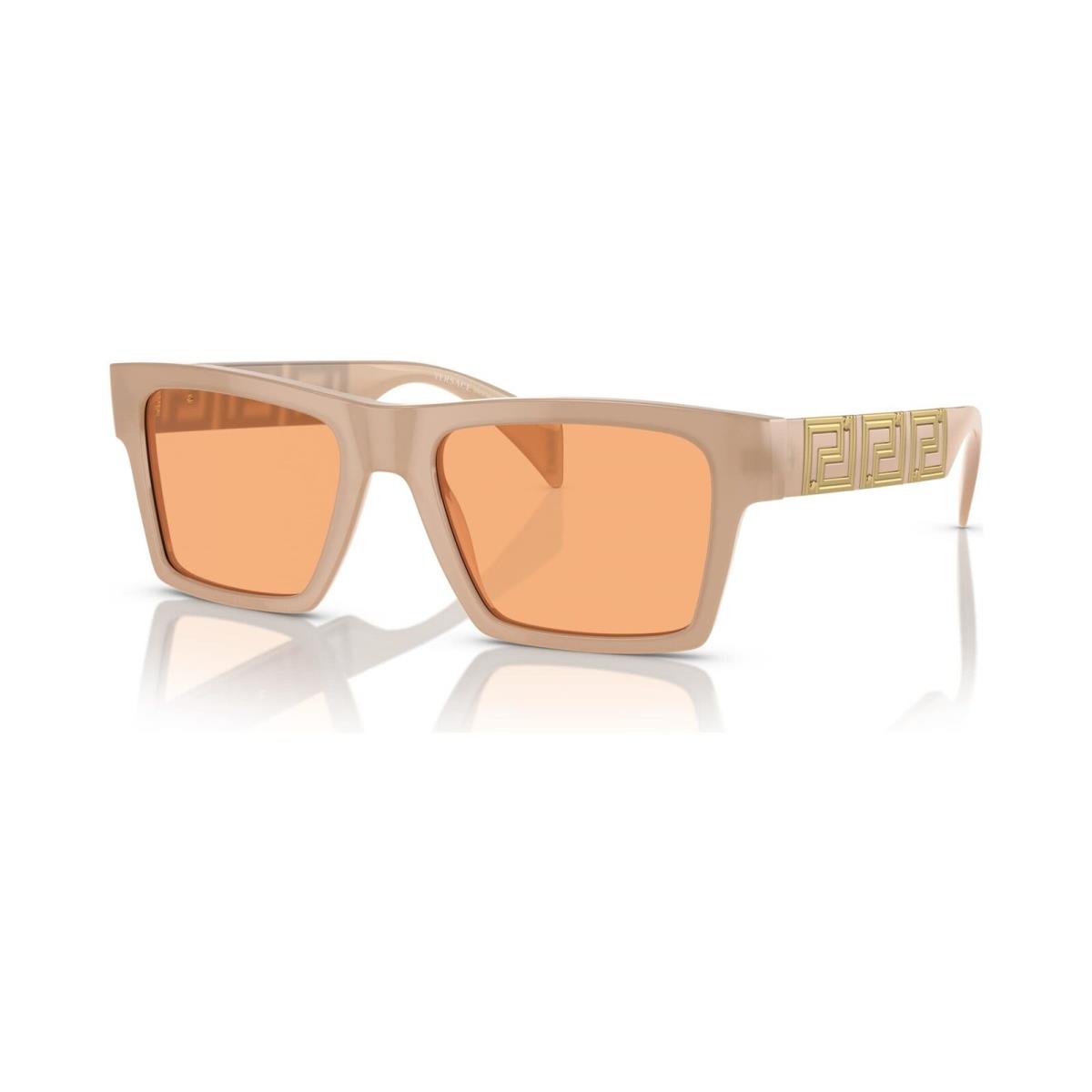 Versace Sunglasses VE4445 541174 54mm Opal Beige / Dark Orange Lens