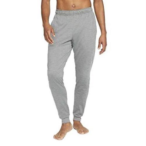 Nike Men`s Dri-fit Yoga Pants Grey Sz Medium CZ2208-068