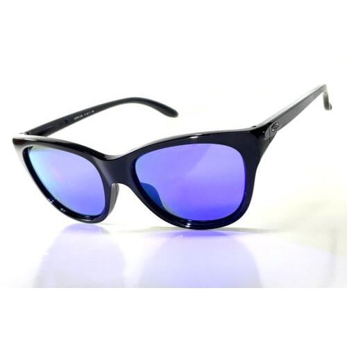 Oakley Hold Out Women Sunglasses Black Frame Violet Polarized Lens