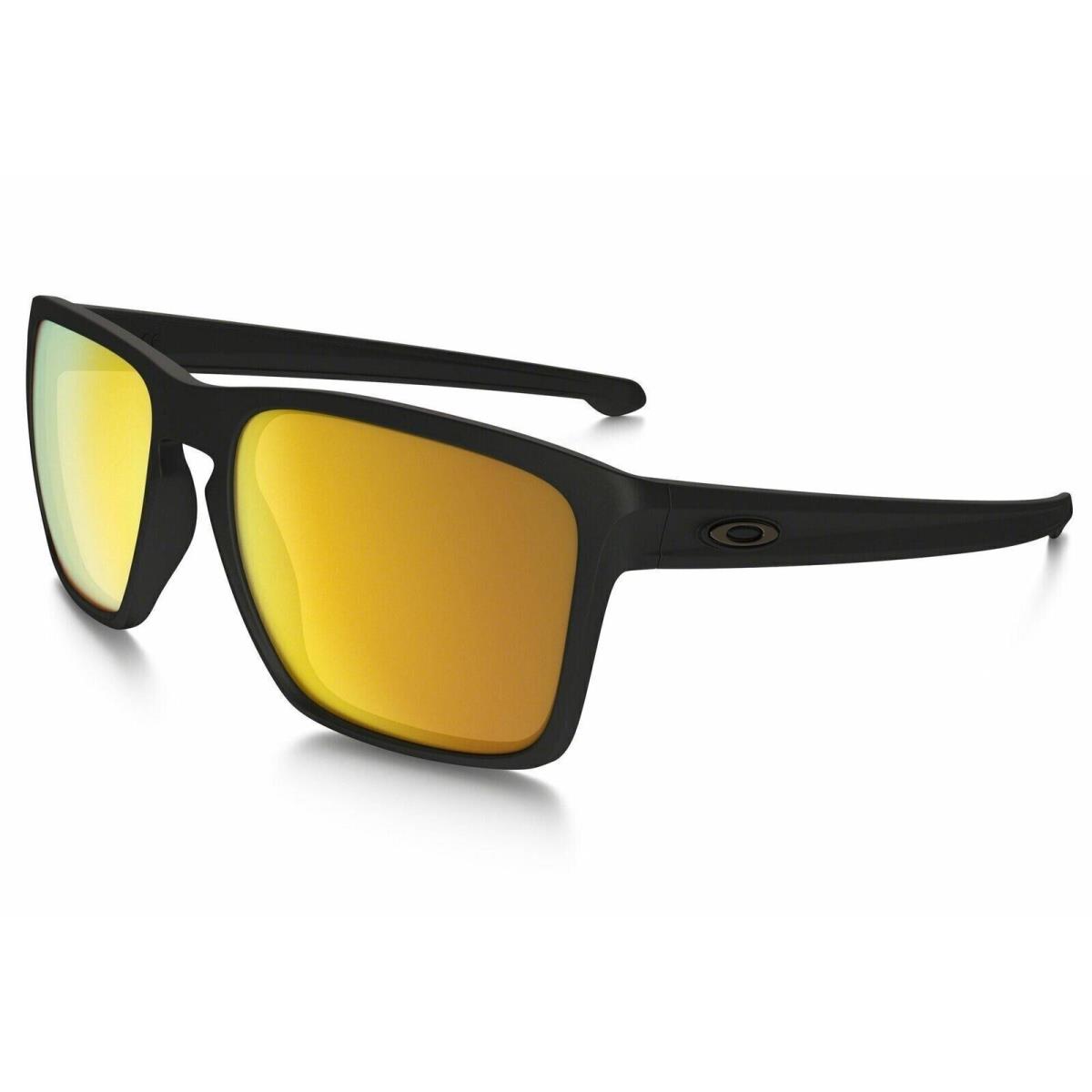 OO9341-07 Oakley Sliver XL Lens/57 Bridge/18 Temple/140 Men`s Sunglasses - Black Frame, Yellow Lens