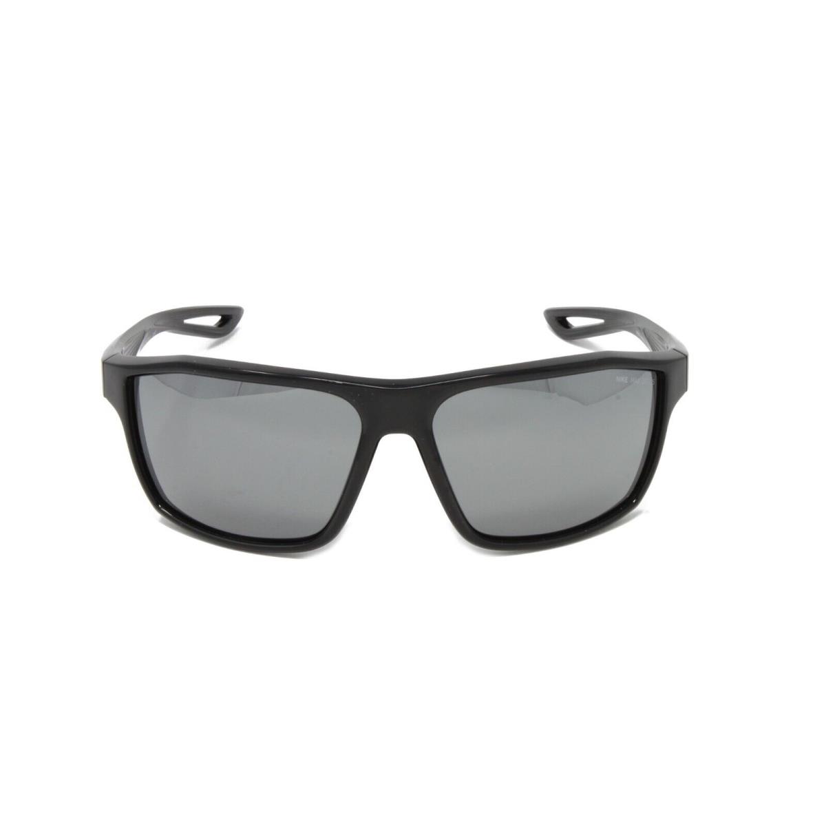 Nike Sunglasses Legend EV0940 001 Black Volt 65mm Grey Silver Mirrored Lens