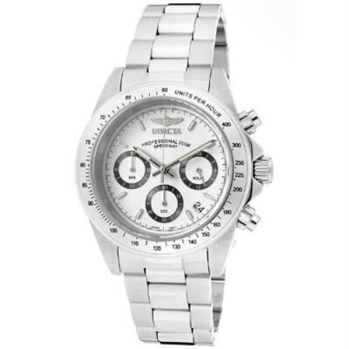 Invicta Men`s 9211 Speedway Collection Stainless Steel Watch - Silver