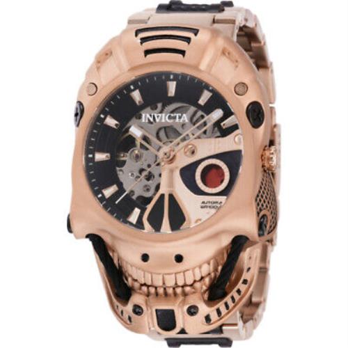 Invicta Artist Skull Automatic Black Dial Men`s Watch 42583