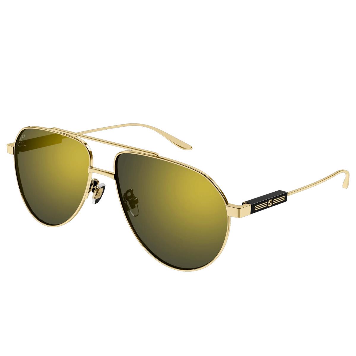 Gucci GG1311S-002-61 Gold Sunglasses