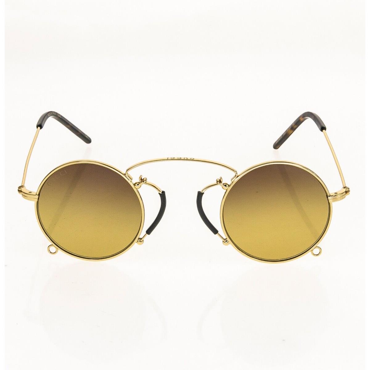 Gucci sunglasses  - 003 , Gold Frame, Brown Lens 4
