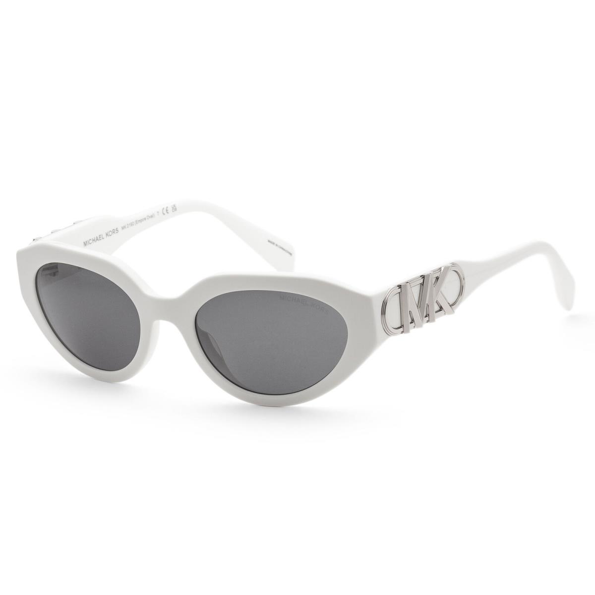 Michael Kors Women`s Empire MK2192-310087-53 53mm Optic White Sunglasses