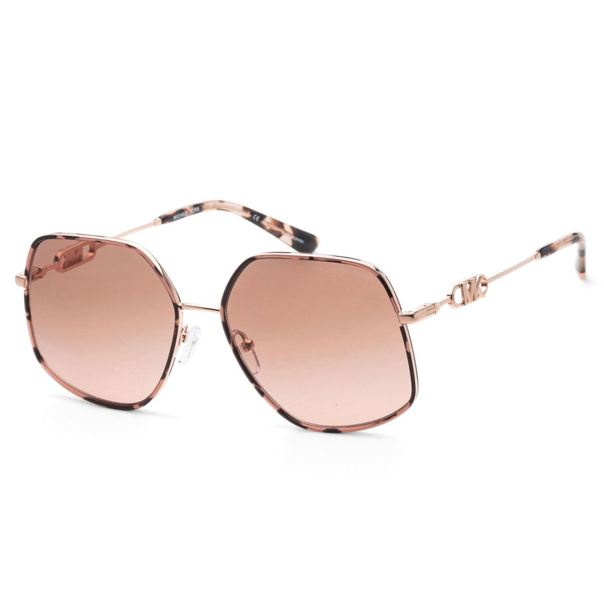 Michael Kors Women`s 59mm Rose Gold / Pink Tortoise Sunglasses MK1127J-110813-59