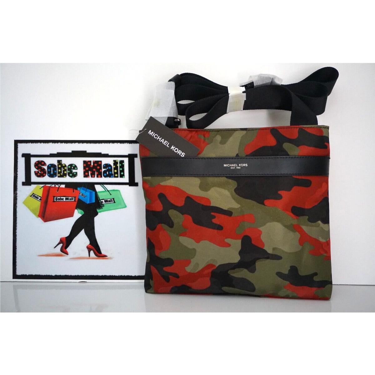 Camo handbags michael on sale kors