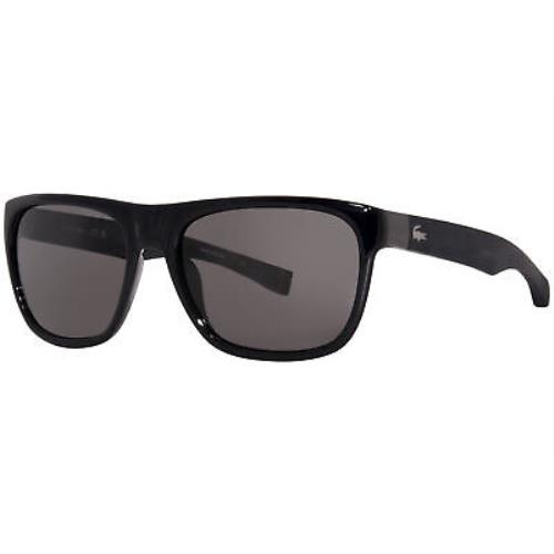 Lacoste L664S 001 Sunglasses Black/grey Square Shape 55mm
