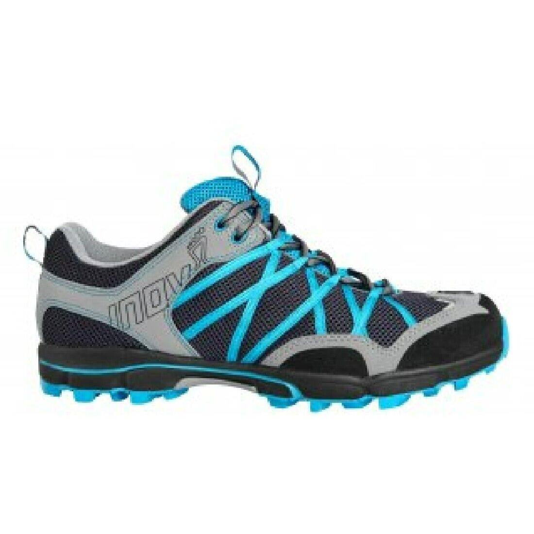 Inov 8 Roclite 268 Women`s Trail Running and Walking Shoes Grey/blue Size 4.5