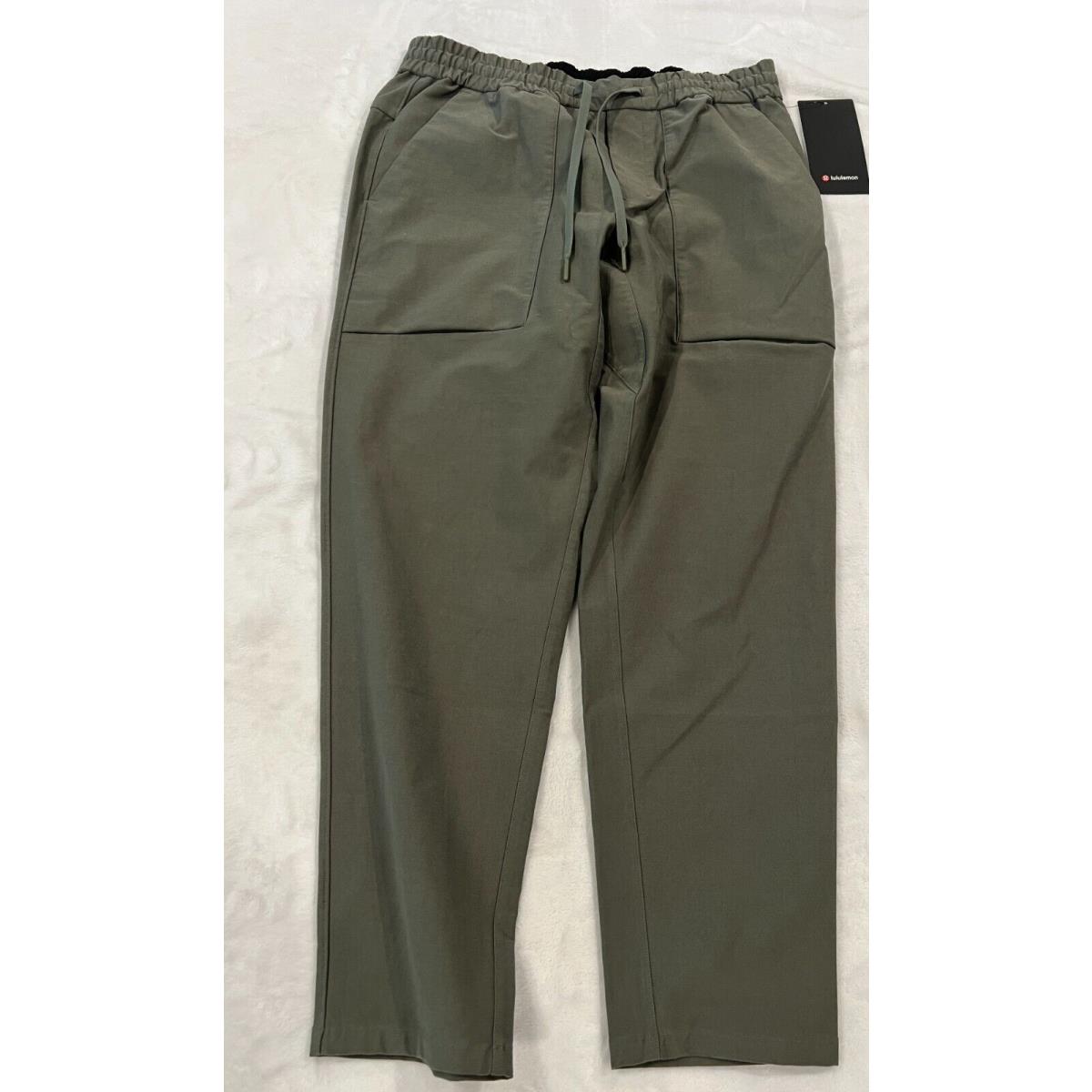 Lululemon Bowline Pant 30 Utilitech Green Sage Men`s Size L 30 Inseam