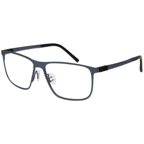 Porsche Design Eyeglasses Optical Frame P8276 D Navy 57-16-145 w PD Case - Frame: Navy