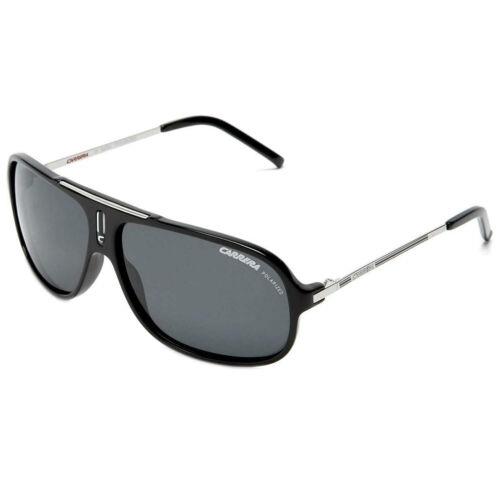 Carrera Unisex Sunglasses Grey Lenses Black/palladium Plastic Frame Cool 0CSA - Frame: Black/Palladium, Lens: Grey