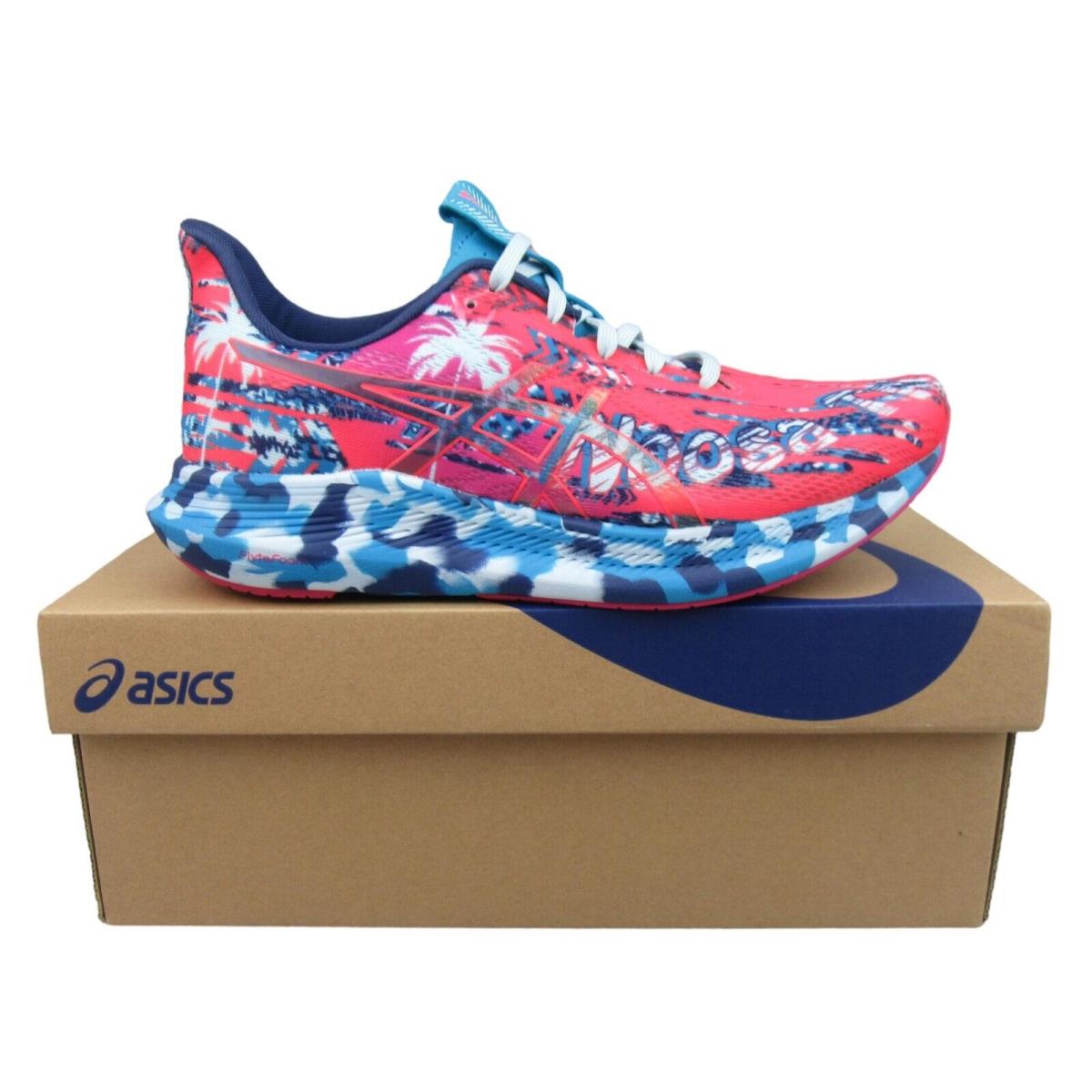 Asics Noosa Tri 14 Gym Running Shoes Womens Size 8 Pink Blue 1012B208-702