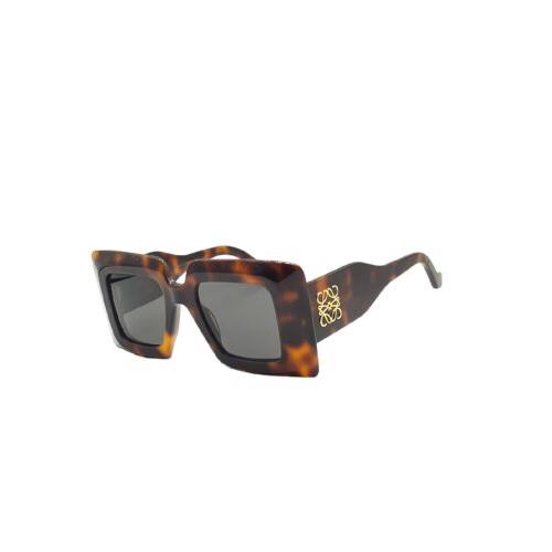 Loewe LW40090I Sunglasses 52A Havana / Gray Lenses Size 47