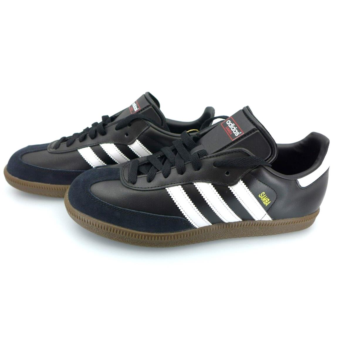 Adidas Samba Men`s Black/white Size 9.5 Soccer Shoes