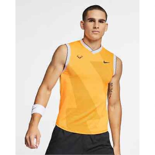 Rafael Nadal Nike Sleeveless Shirt For Australian Open 2019 Size L