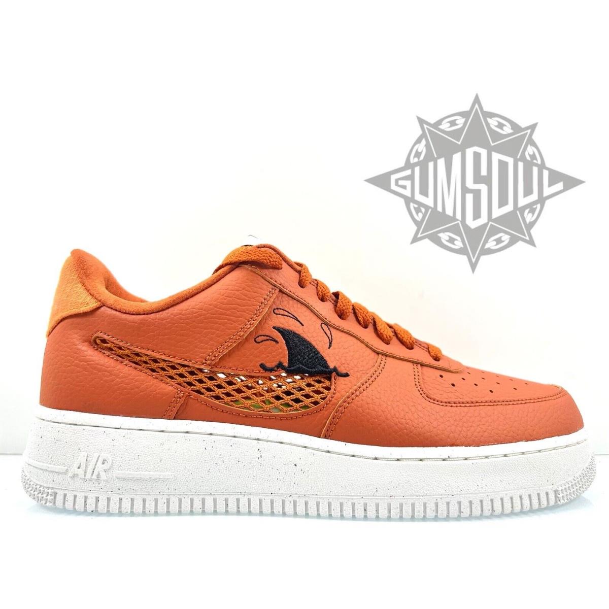 Nike Air Force 1 07 LV8 NN Sun Club Burnt Sunrise Hot Curry DM0117 800 sz 10 - Burnt Sunrise/Hot Curry-Black