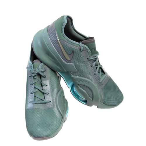 Nike Air Zoom Superrep 3 Pro Green Sneakers Shoes DC9115-393 Sz 9.5 Nwob - Green
