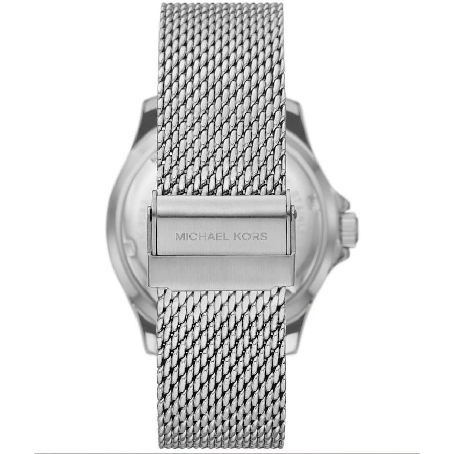 Michael Kors Men`s Everest Silver-tone Stainless Bracelet Mess Watch MK9082