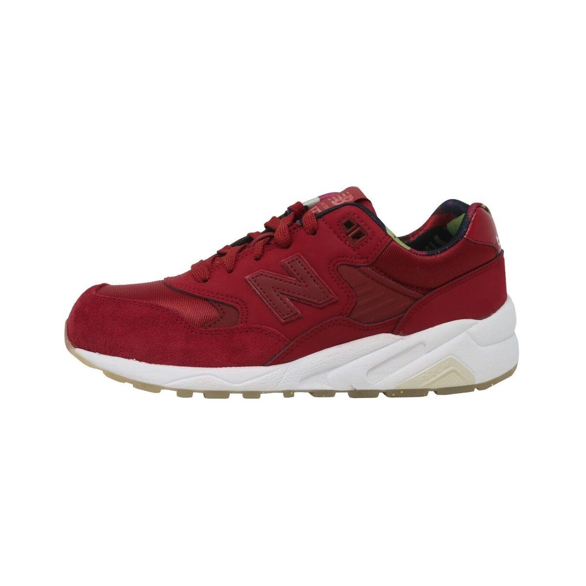 New Balance Women`s Lifestyle Running Shoes Sneakers WRT580RR - Red/white