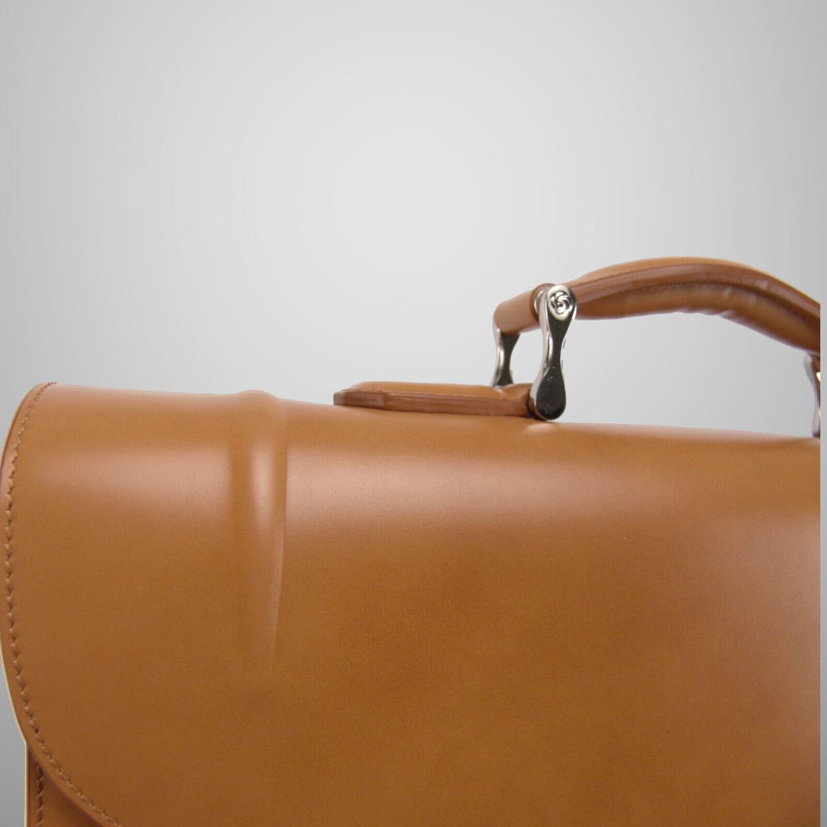 SAMSONITE BLACK LABEL BAYAMO BRIEFCASE BUTTERSCOTCH LEATHER 2 KEYS