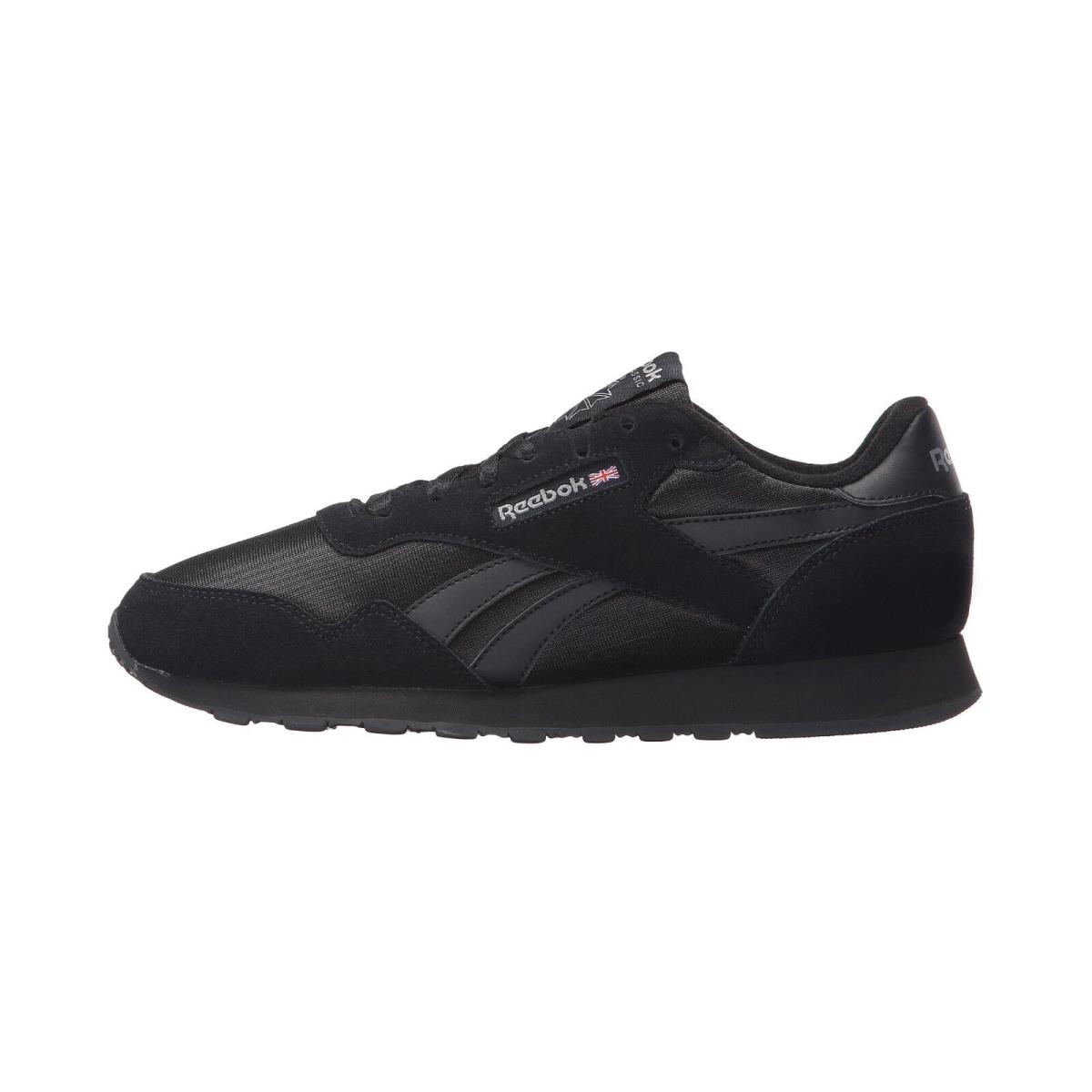 Reebok Royal Nylon Black Black Men Shoes Sneakers Size 14