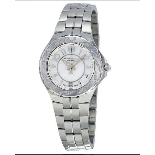 Technomarine 713004 Sea Pearl White Dial Diamond Stainless Steel Ladies Watch