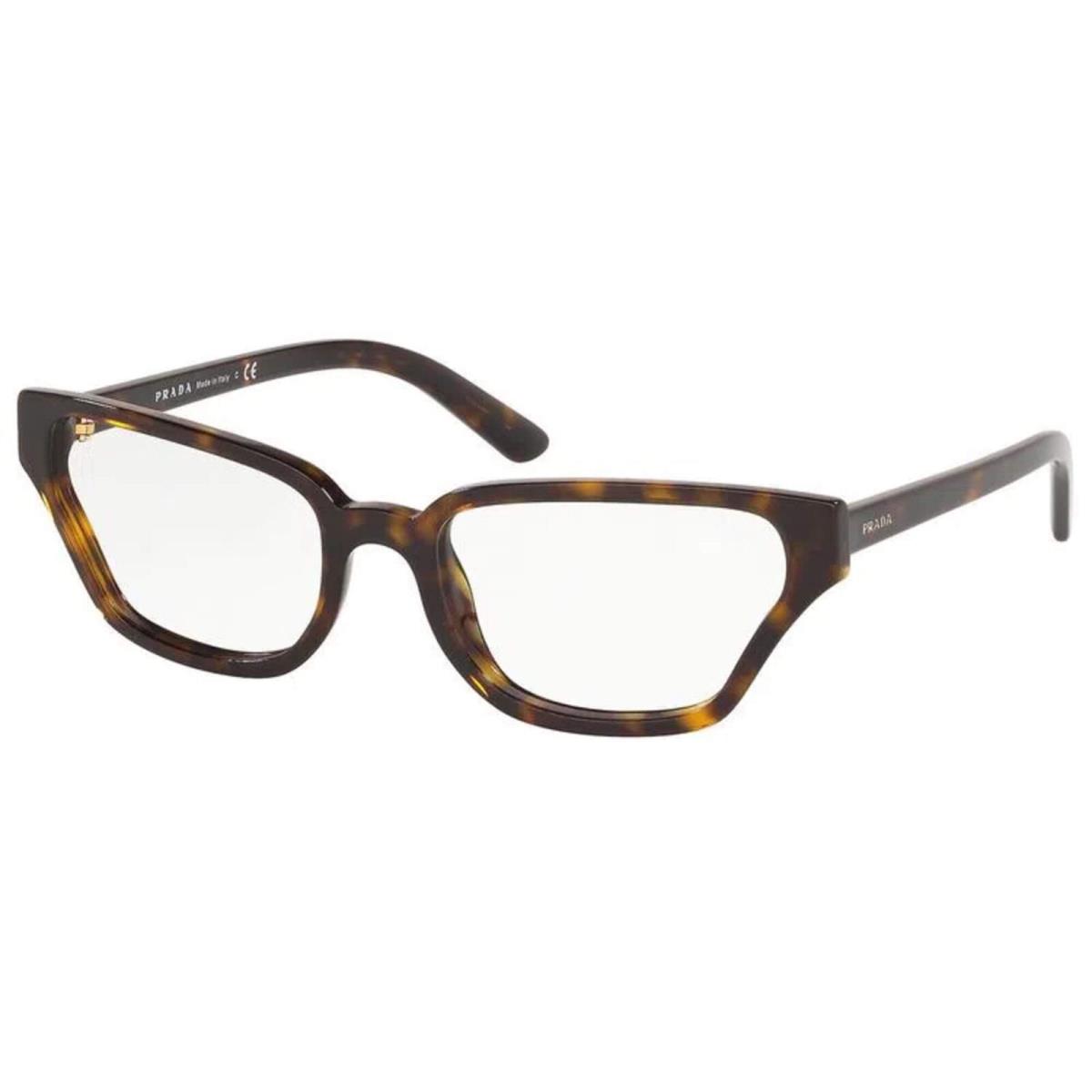 Prada Women`s Eyeglasses Havana Plastic Full-rim Frame Prada 0PR04XV 2AU1O154