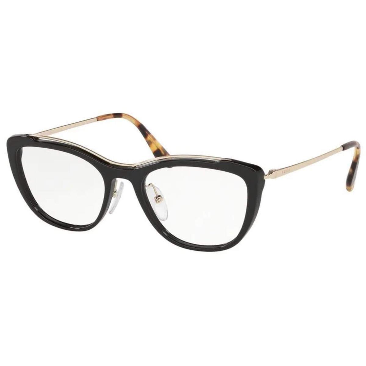 Prada Women`s Eyeglasses Black Plastic Full-rim Frame Prada 0PR04VV 1AB1O153