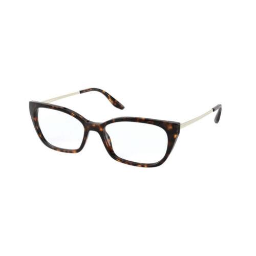 Prada Women`s Eyeglasses Tort Plastic Full-rim Frame Prada 0PR 14XV 2AU1O154