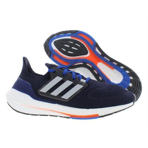 Adidas Ultraboost 22 Mens Shoes - Ink/Silver Metallic/Team Royal Blue , Blue Main