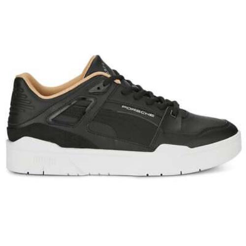 Puma Pl Slipstream Lace Up Boys Black Sneakers Casual Shoes 30745701