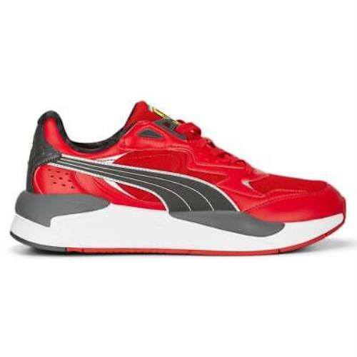 Puma Sf Xray Speed Lace Up Mens Grey Red Sneakers Casual Shoes 30765702