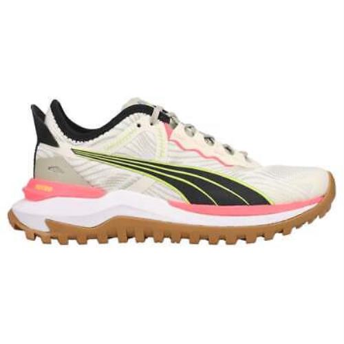 Puma Voyage Nitro Running Womens Off White Sneakers Casual Shoes 37694602 - Off White