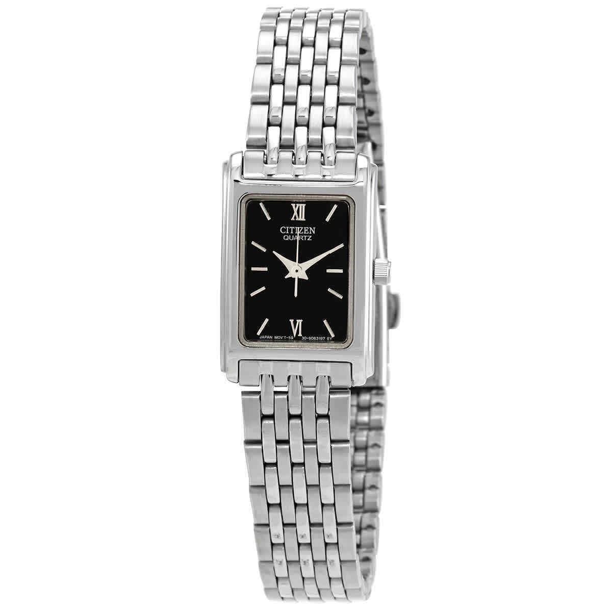 Citizen Quartz Black Dial Ladies Watch EJ5850-57E