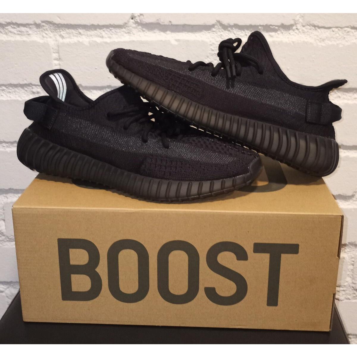 Adidas Yeezy Boost 350 V2 `onyx` Shoes Mens 9 HQ4540 - Black