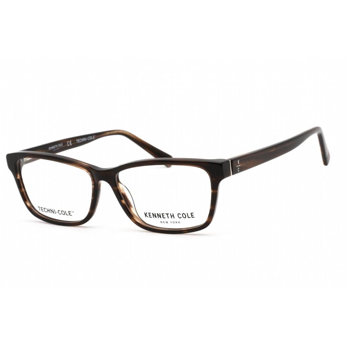 New Kenneth Cole New York KC0333-045 Shiny Light Brown Eyeglasses