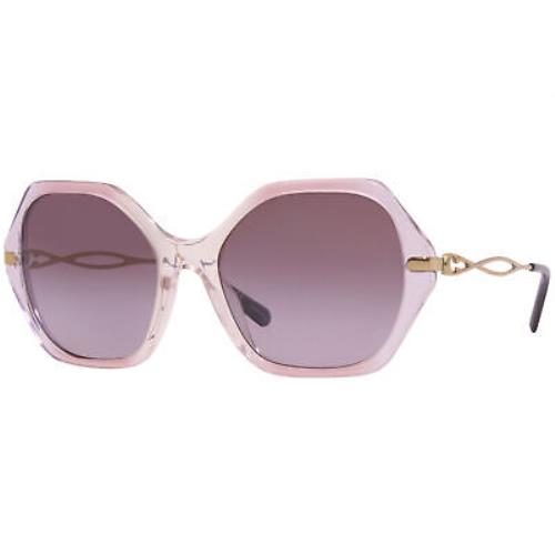 Coach HC8315F 56418H Sunglasses Gradient Transparent Violet/purple Gradient 59mm