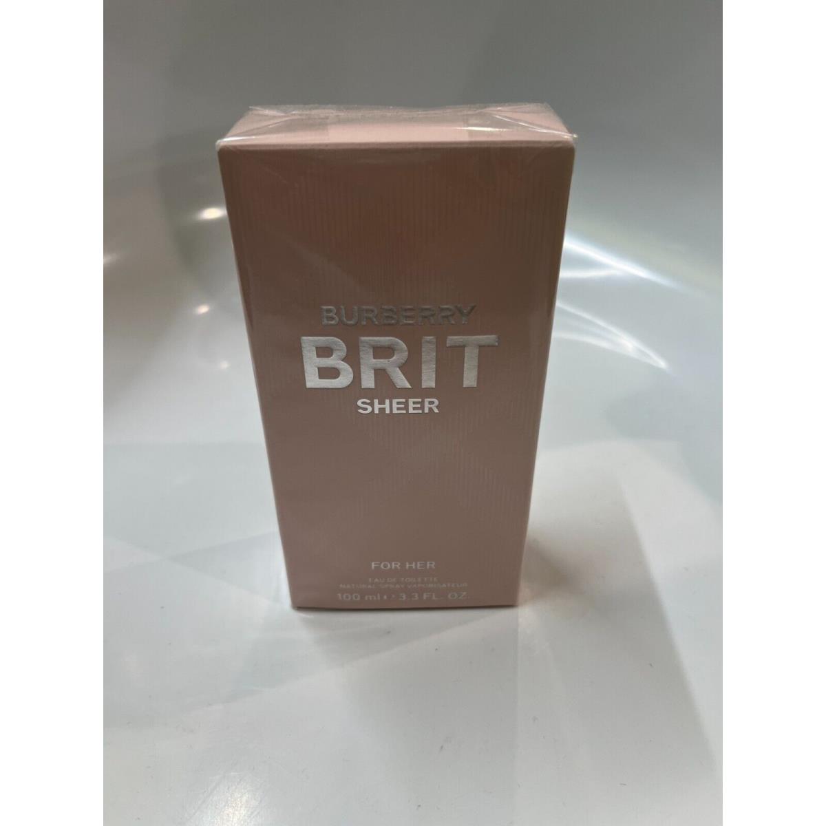 Parfum Women Burberry Brit Cheer Eau DE Toilette 100 Ml. / 3.3 Fl. OZ