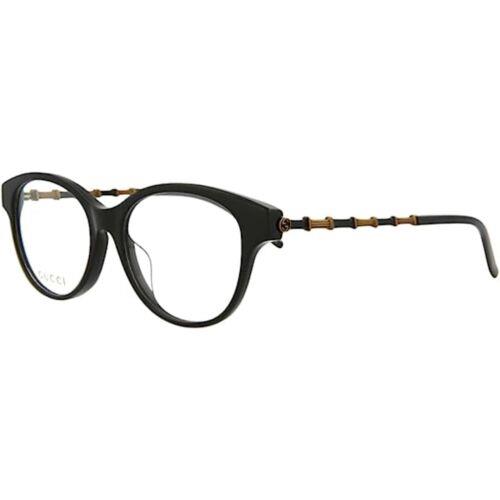 Gucci Women`s Eyeglasses Black Plastic Full-rim Frame Gucci GG0658OA 1