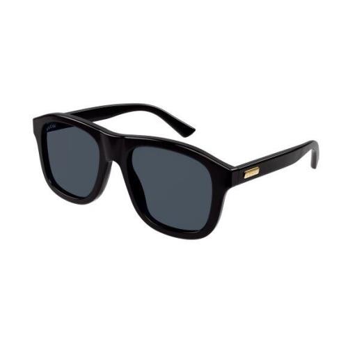 Gucci GG1316S 001 Black/grey Soft Square Men`s Sunglasses