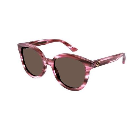 Gucci GG1315S 003 Havana/brown Cat Eye Women`s Sunglasses - Frame: Havana, Lens: Brown