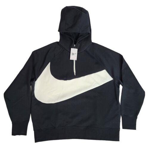 Nike Men Xxl Sportswear Tech Fleece Huge Big Swoosh Hoodie Sweatshirt DR9034-010