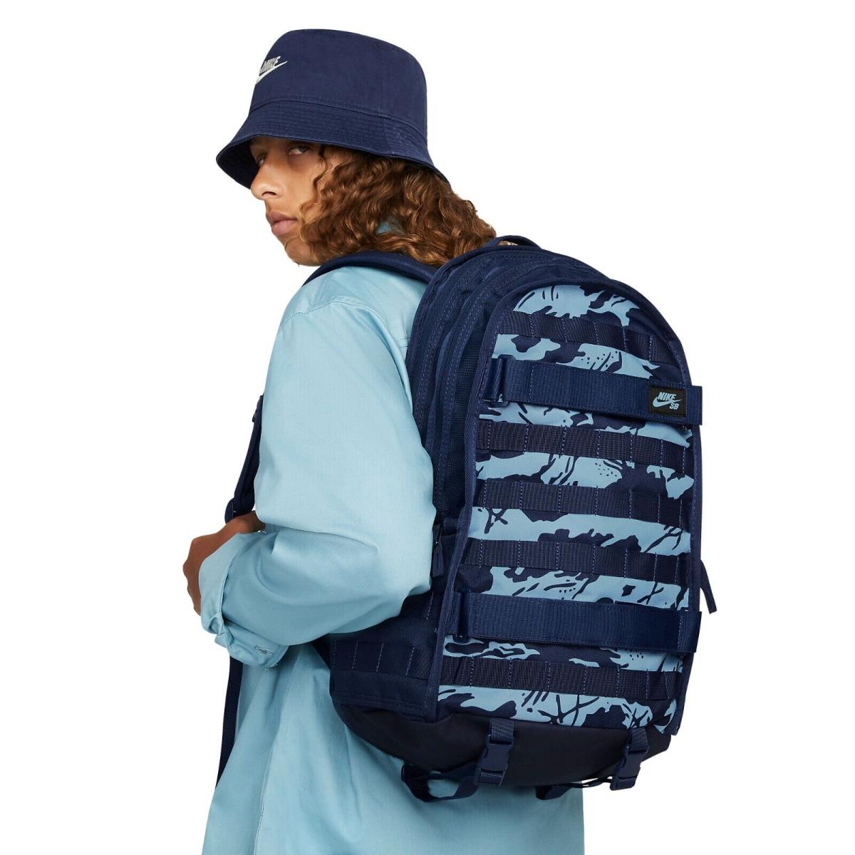 Nike SB Rpm Midnight Navy/worn Blue/worn Blue DR5074-410 Adult Backpack 26L